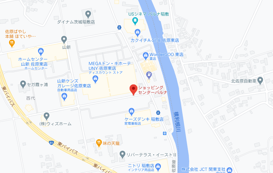 パルナ店地図